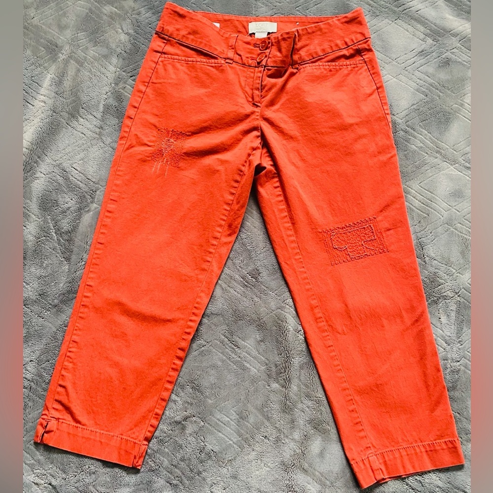 Women’s loft crop pants size 0P